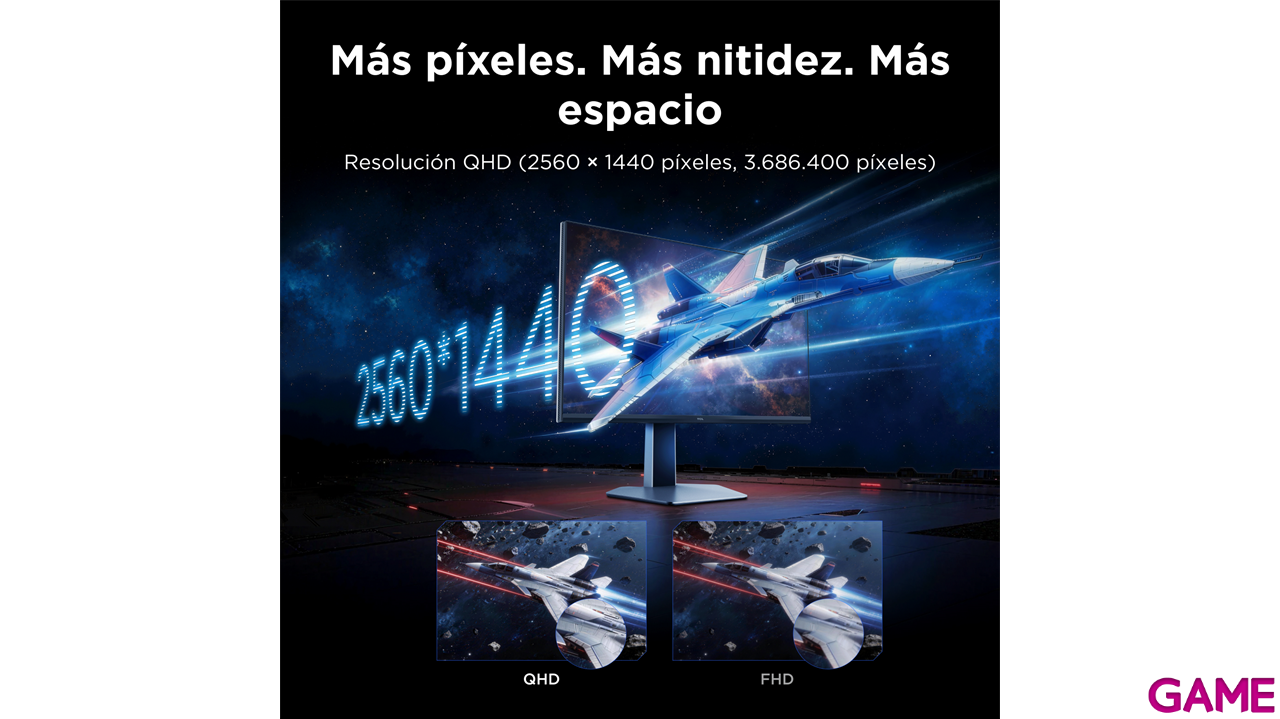 TCL 27G64 27´´ - MiniLED - 2K QHD - 180Hz 1ms - Monitor Gaming-10