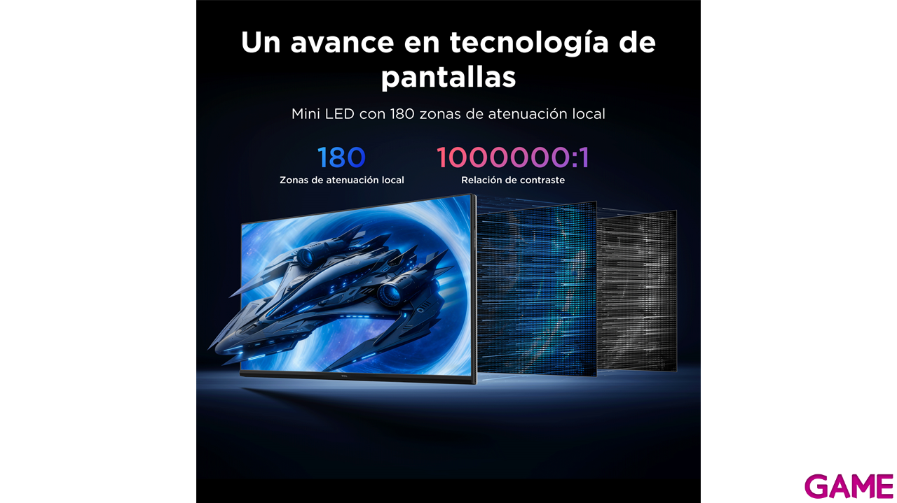 TCL 27G64 27´´ - MiniLED - 2K QHD - 180Hz 1ms - Monitor Gaming-11