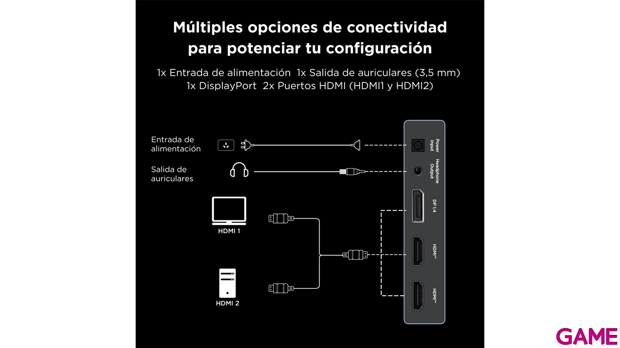 TCL 27G64 27´´ - MiniLED - 2K QHD - 180Hz 1ms - Monitor Gaming-4