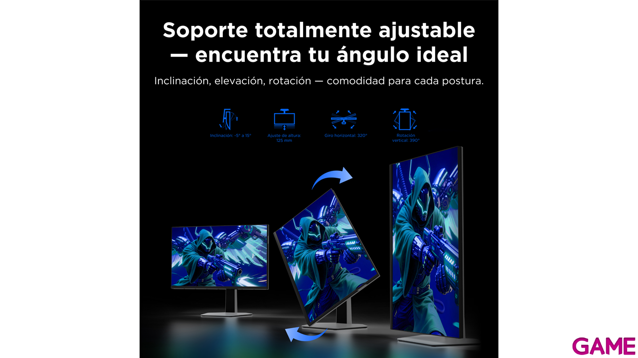TCL 27G64 27´´ - MiniLED - 2K QHD - 180Hz 1ms - Monitor Gaming-6