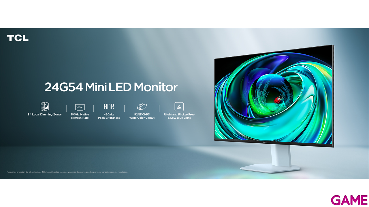 TCL 24G54 24´´ - MiniLED - Full HD - 100Hz - Monitor Gaming-9