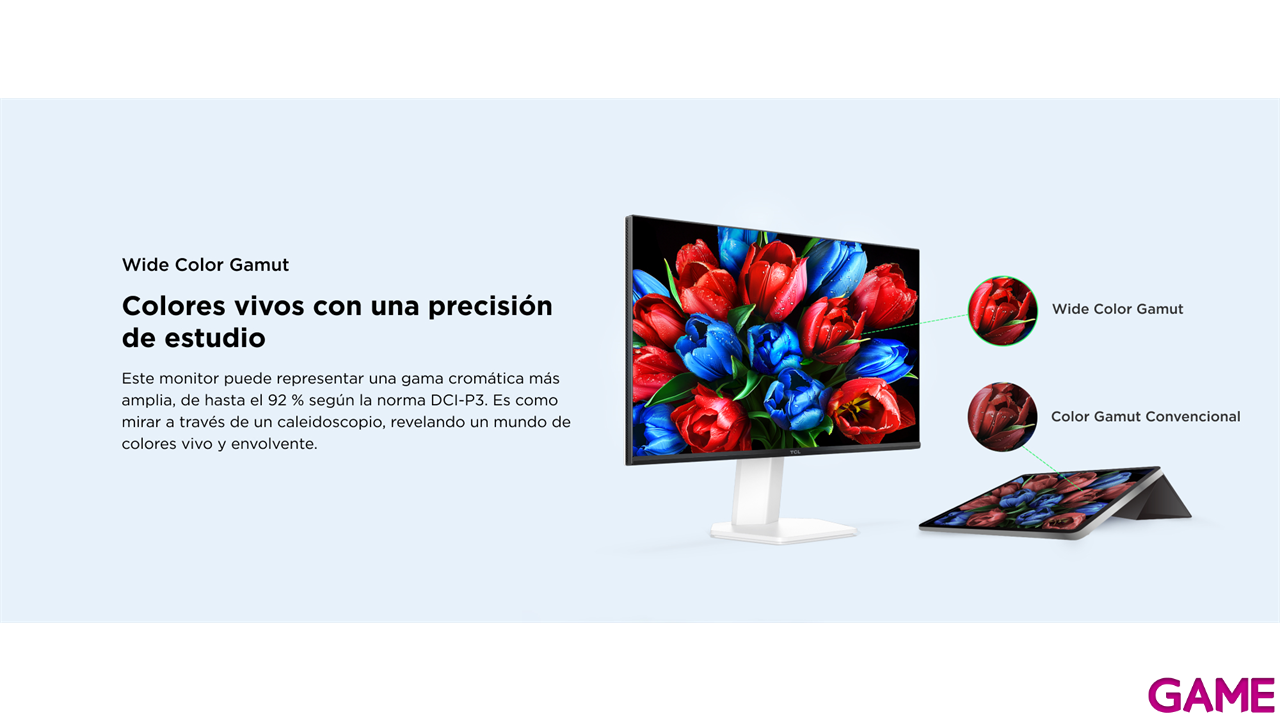 TCL 24G54 24´´ - MiniLED - Full HD - 100Hz - Monitor Gaming-13
