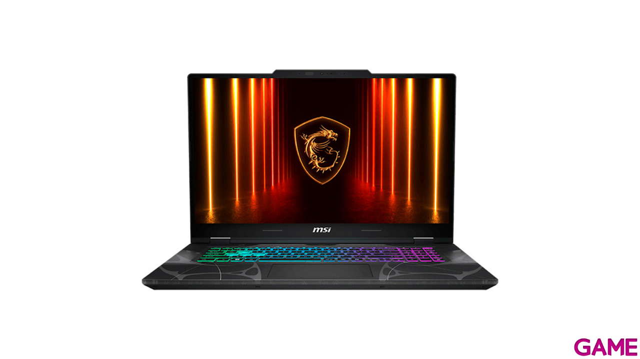 MSI Cyborg 17-077XES U7-240H - RTX 5070 - 32GB - 1TB SSD - 17.3´´ - FreeDOS - Ordenador Portatil Gaming-0
