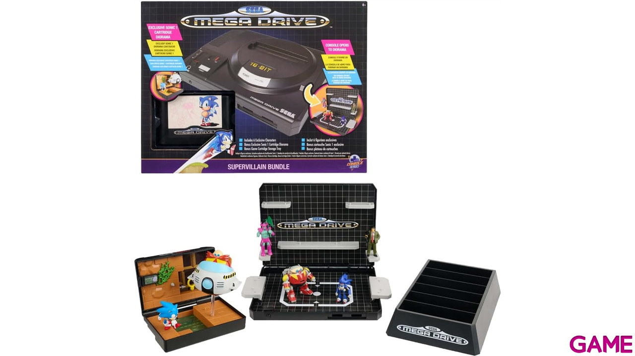 Console Heroes Mega Drive Boss Level Sonic 1-8