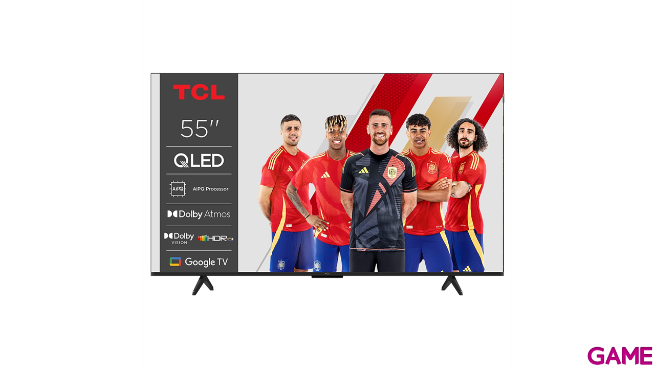 TCL 55P7K 55´´ - QLED - 4K UHD - Google TV - Dolby Atmos - Televisor-6