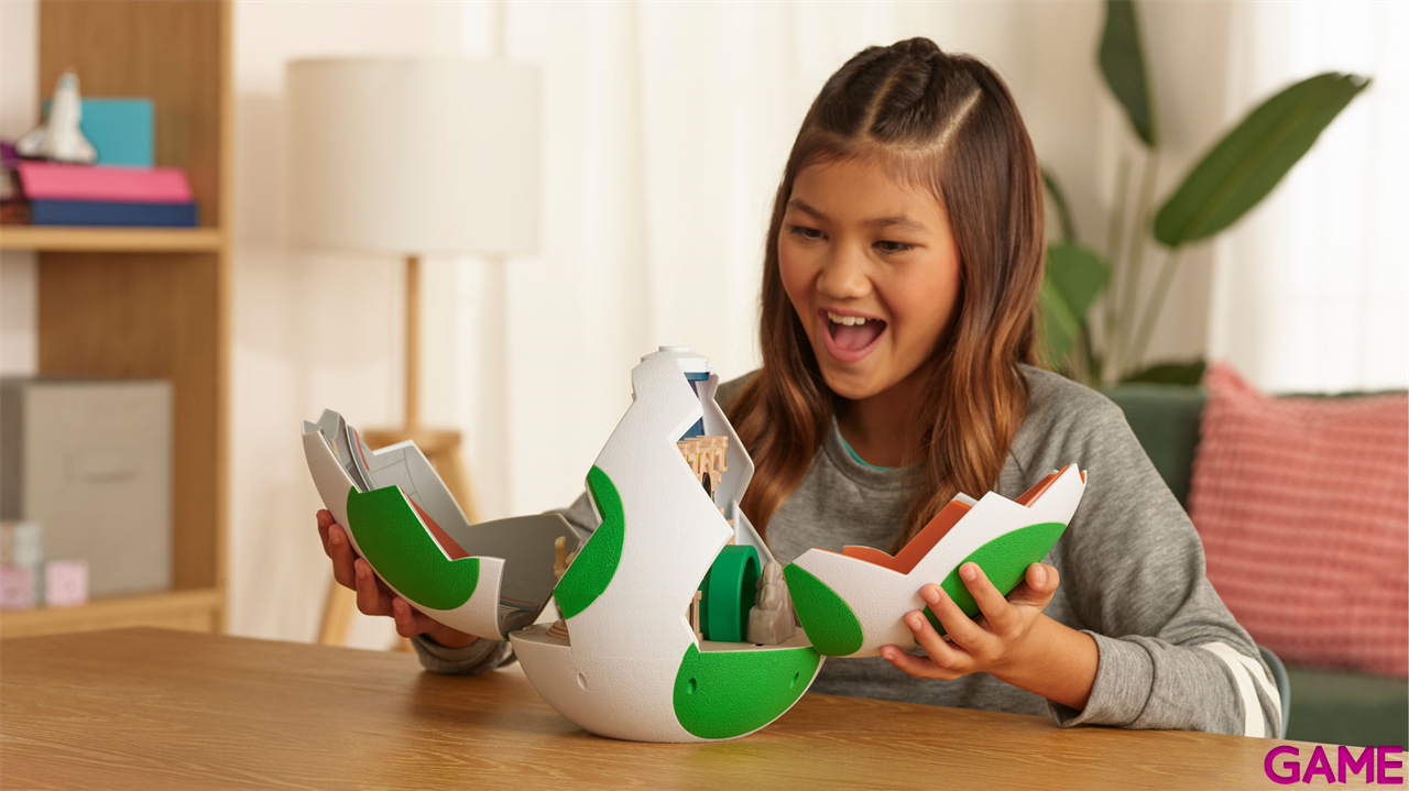 Playset Super Mario Galaxy - Huevo Yoshi de 25 cm con elementos funcionales y 2 figuras 4 cm (Yoshi y Mario)-12