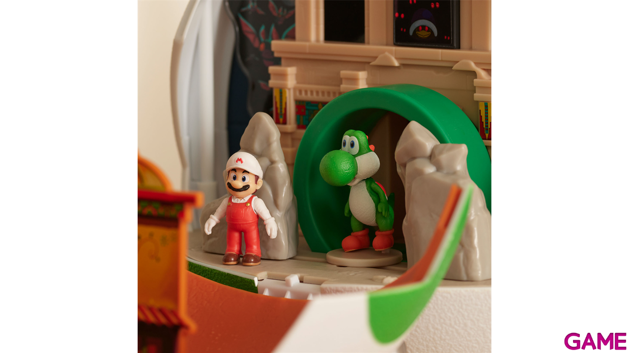 Playset Super Mario Galaxy - Huevo Yoshi de 25 cm con elementos funcionales y 2 figuras 4 cm (Yoshi y Mario)-7