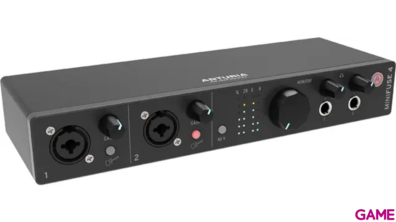 Arturia MiniFuse 4 Negro - Interfaz de Audio-0