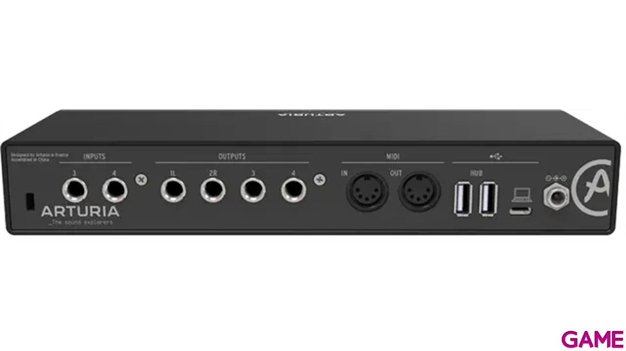 Arturia MiniFuse 4 Negro - Interfaz de Audio-1