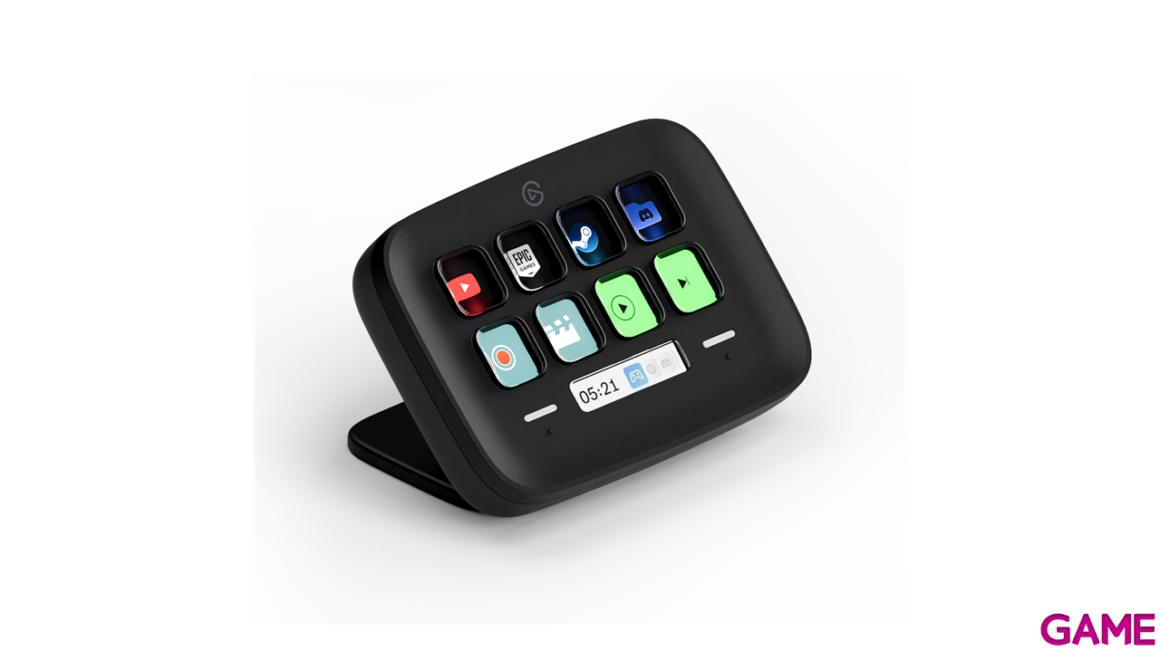 Elgato Stream Deck Neo Negro 8 botones - Controlador Streaming-0