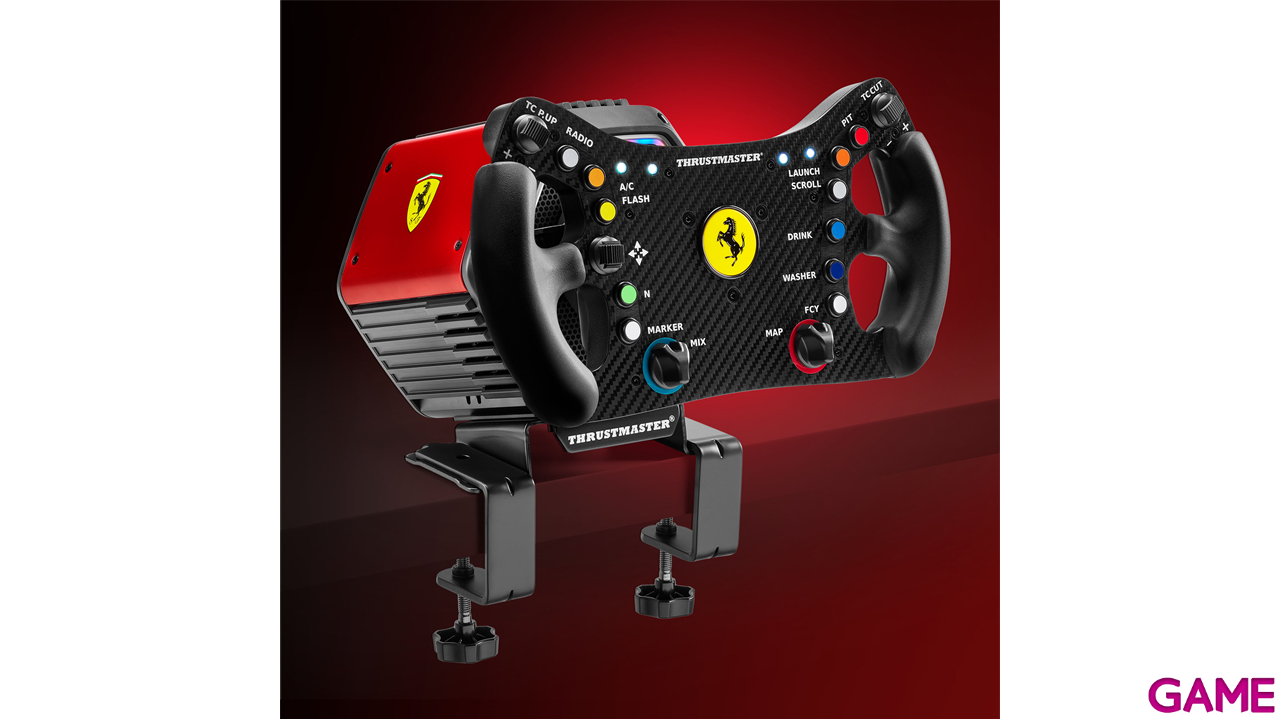 Thrustmaster T818 Ferrari 488 GT3 - Direct Drive 10Nm - Pedales Raceline LTE 2 - Volante-5