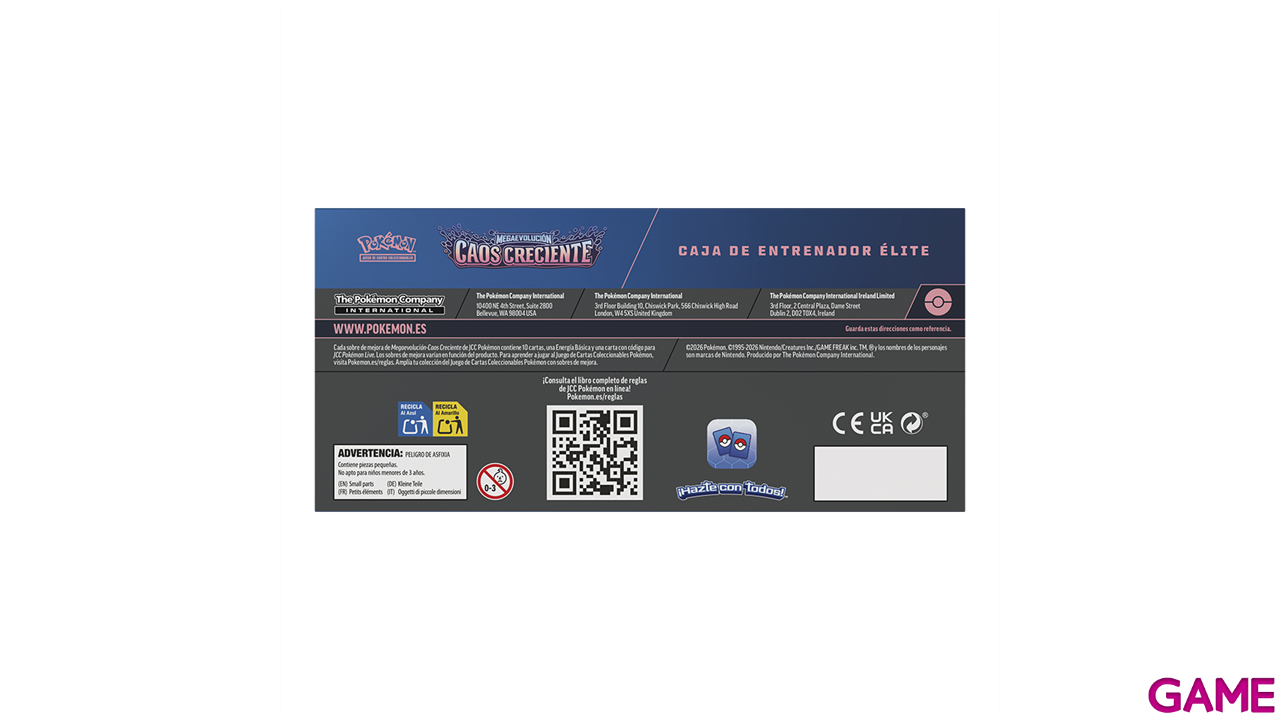 Pokémon TCG Caja de Entrenador Élite Caos Creciente-3