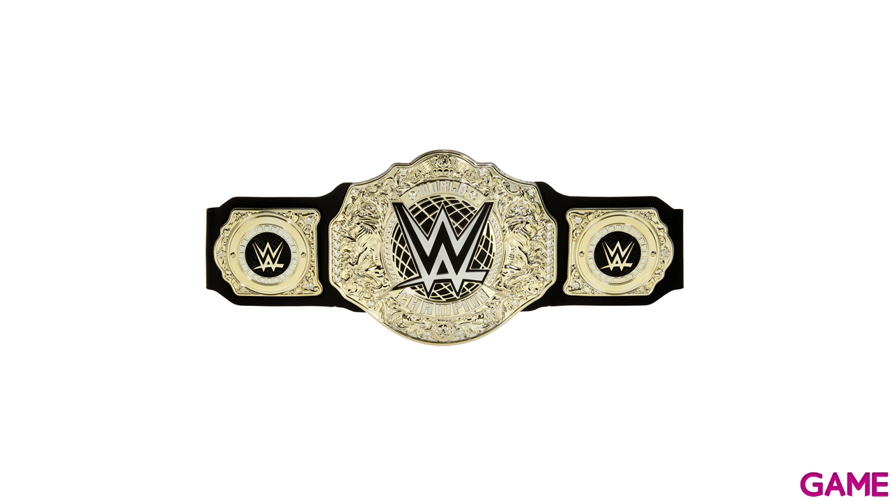 Replica de cinturon de campeón WWE Título de los Pesos Pesados Mundial de 90 cm-3
