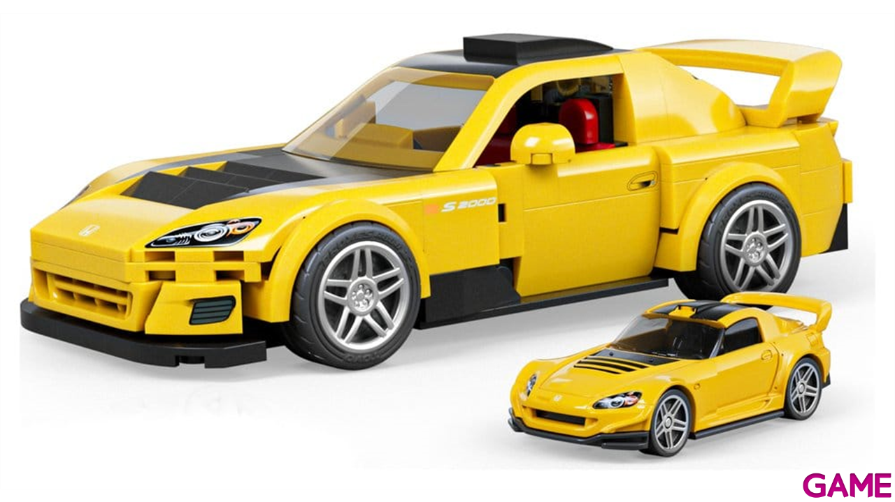 Set de Construccion Hot Wheels Speed Series Mattel Brick Shop Building Set 1/32 07 Honda S2000-0