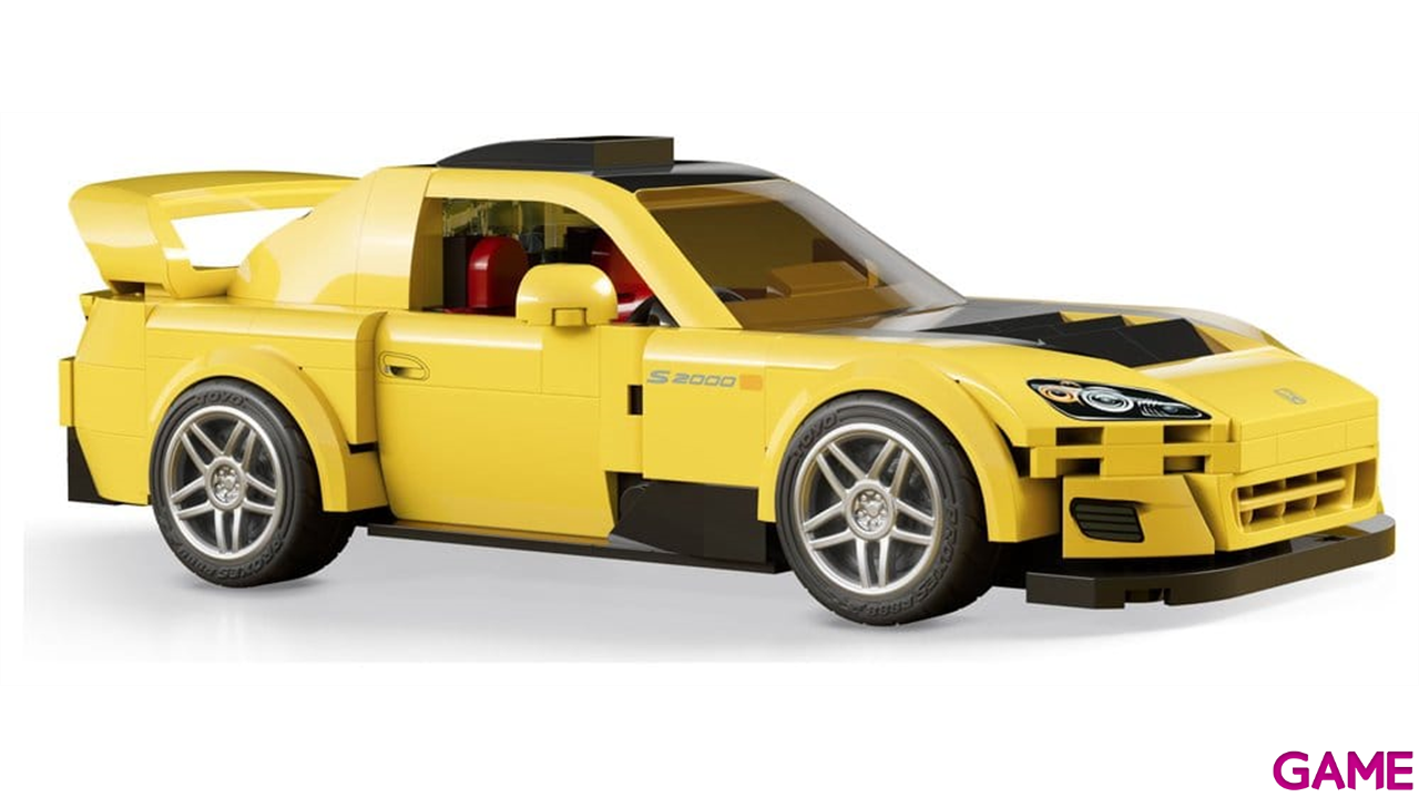 Set de Construccion Hot Wheels Speed Series Mattel Brick Shop Building Set 1/32 07 Honda S2000-2