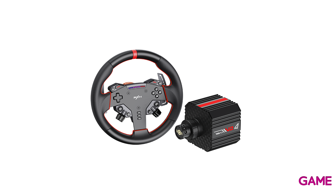 PXN VD4 Bundle 4 Nm – Direct Drive con Volante y Pedales-10