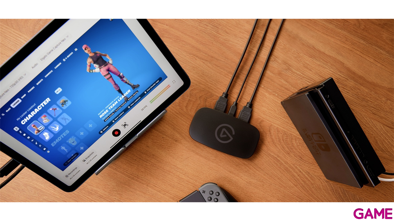 Elgato Game Capture Neo Black - Capturadora Gaming - PC GAMING | GAME