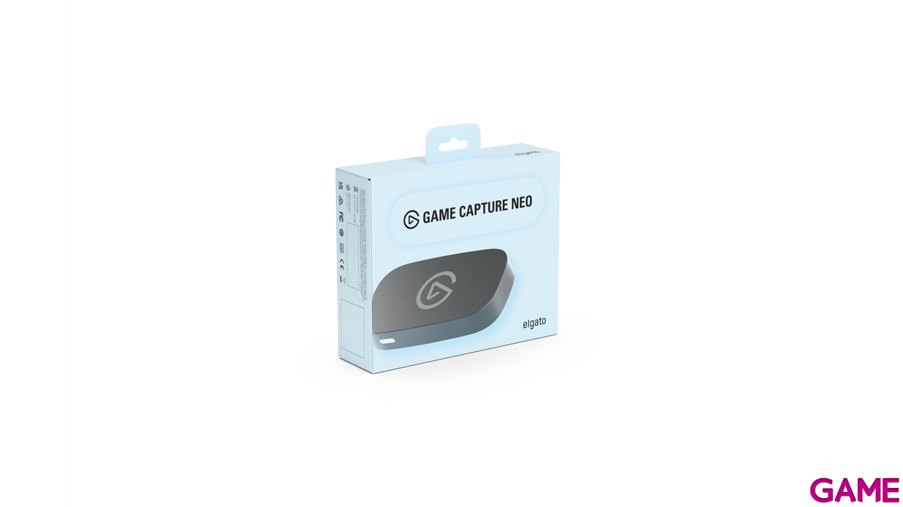 Elgato Game Capture Neo Black - Capturadora Gaming - PC GAMING | GAME