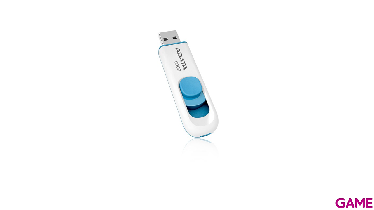ADATA C008 64GB USB A 2.0 Azul Blanco - Pendrive-1