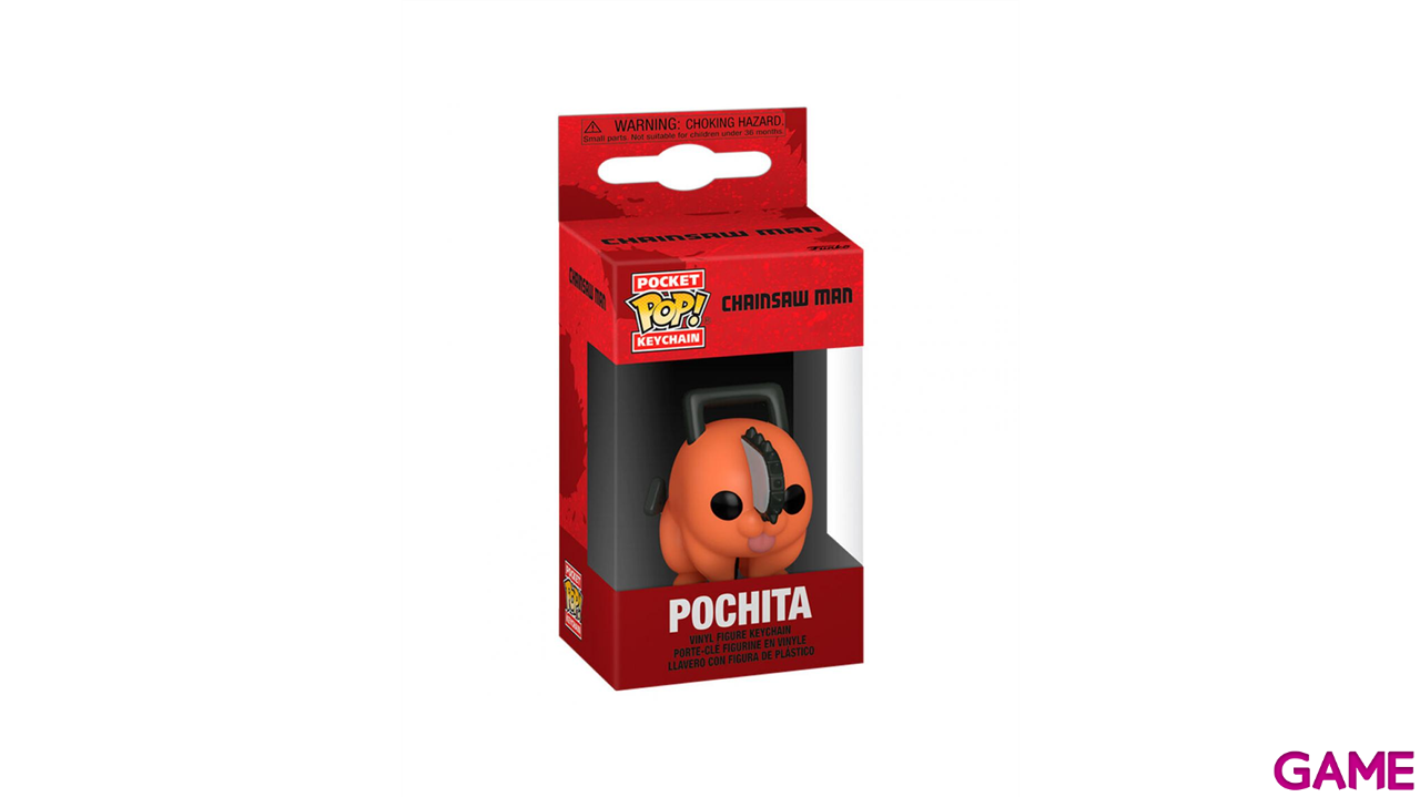 Llavero Pocket POP Chainsaw Man Pochita-0