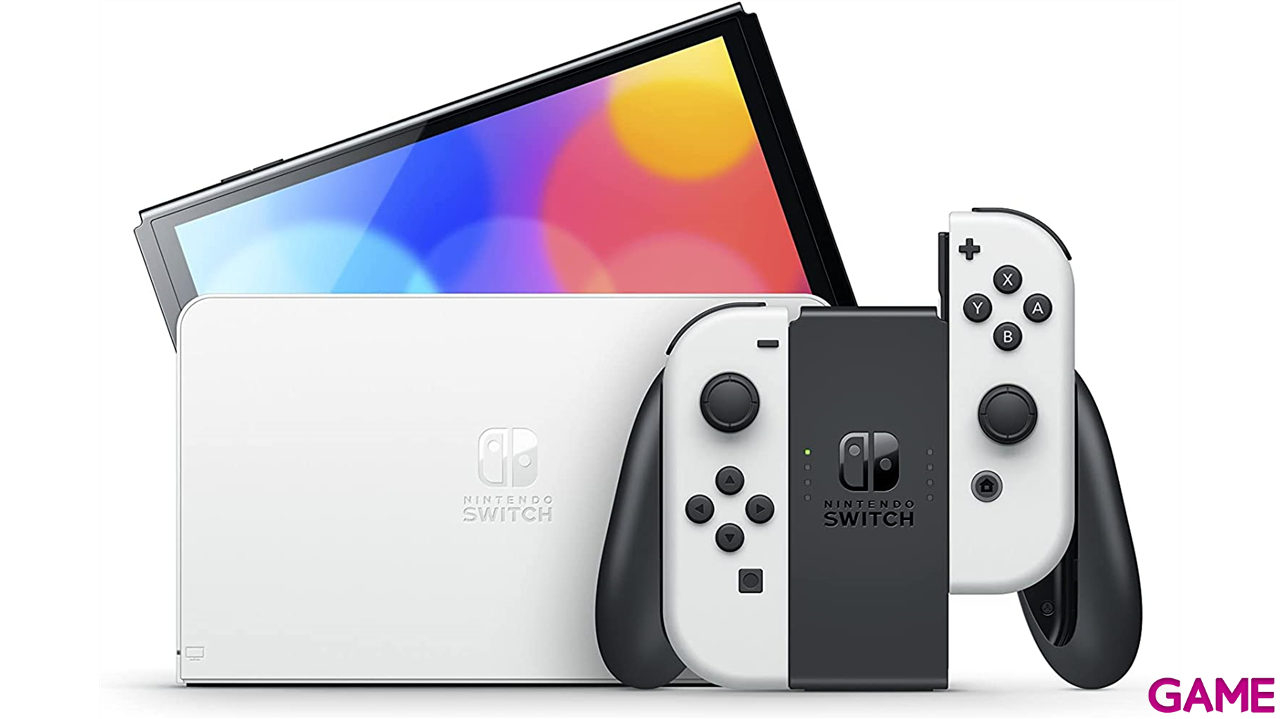 Nintendo Switch OLED + juego Pokemon a elegir-0