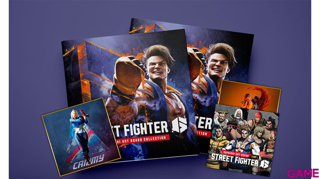 Archivador Street Fighter 6 + Sobre Shikishi aleatorio-1