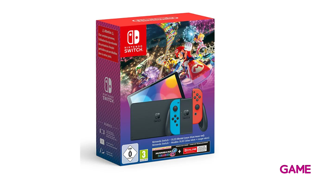 Nintendo Switch OLED + Everybody 1-2 Switch-0