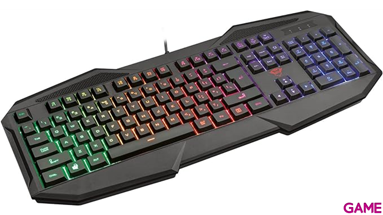 Teclado gaming Trust RXT 830RW  + Webcam Trust Trino HD 720P-2