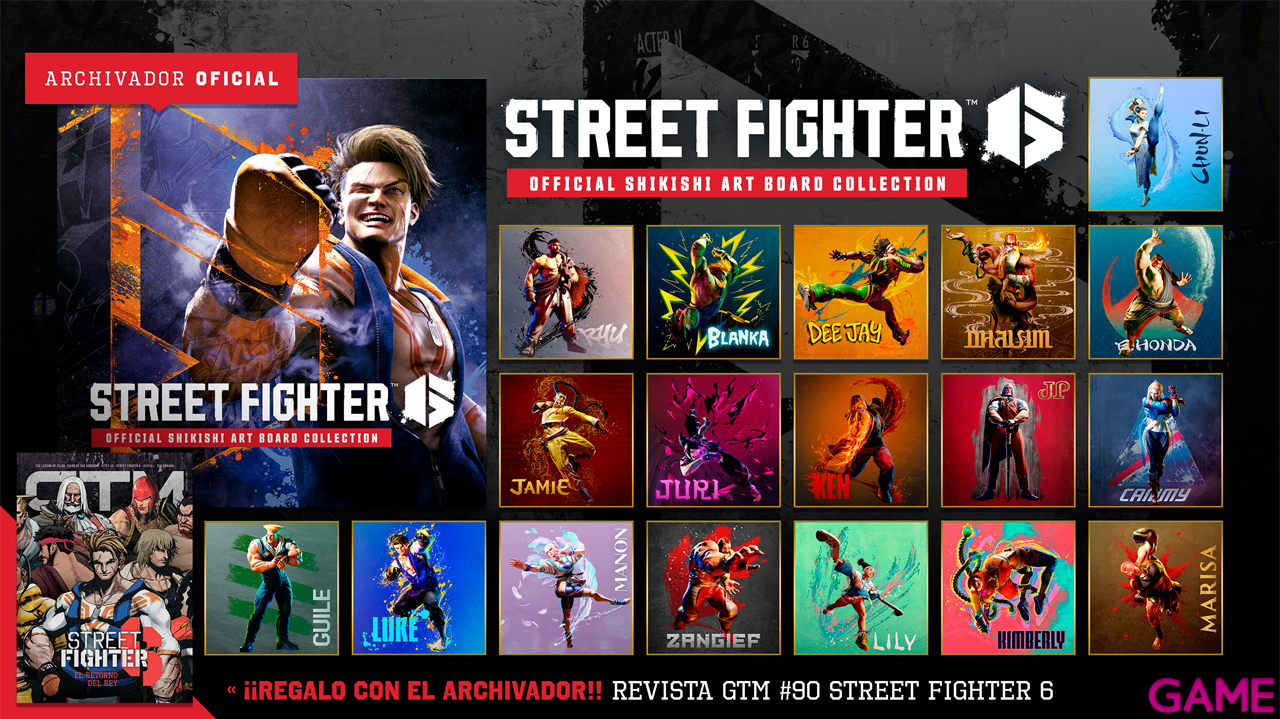 Street Fighter 6 a elegir + Shikishi de regalo-2
