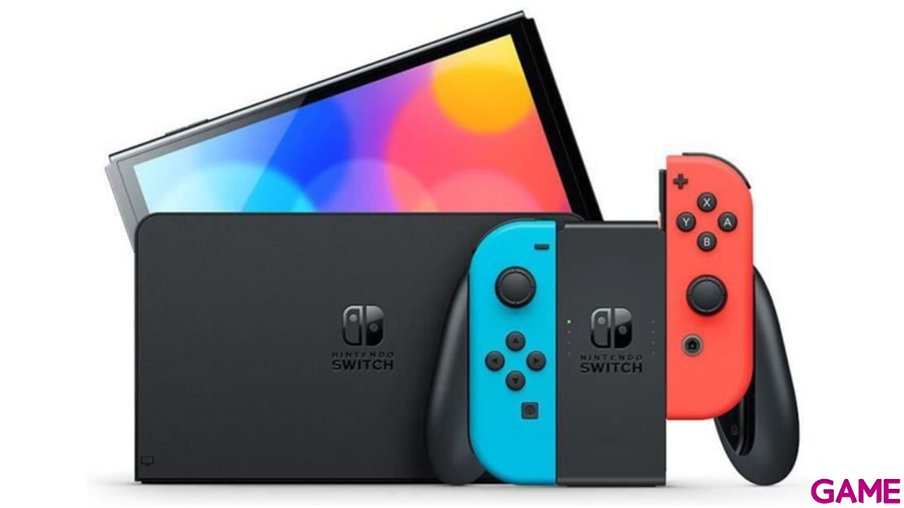 Nintendo Switch OLED a elegir + juego de Mario o Luigi-2