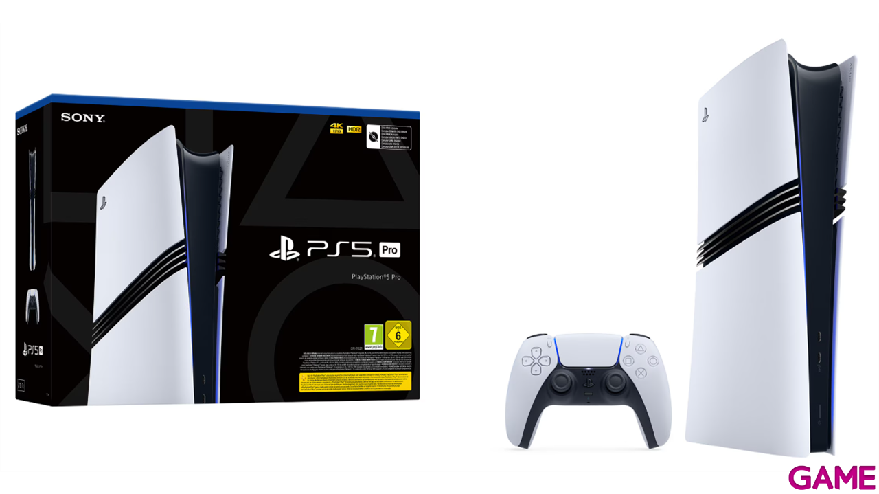 PlayStation 5 Modelo Pro + Unidad de Disco Externo-0
