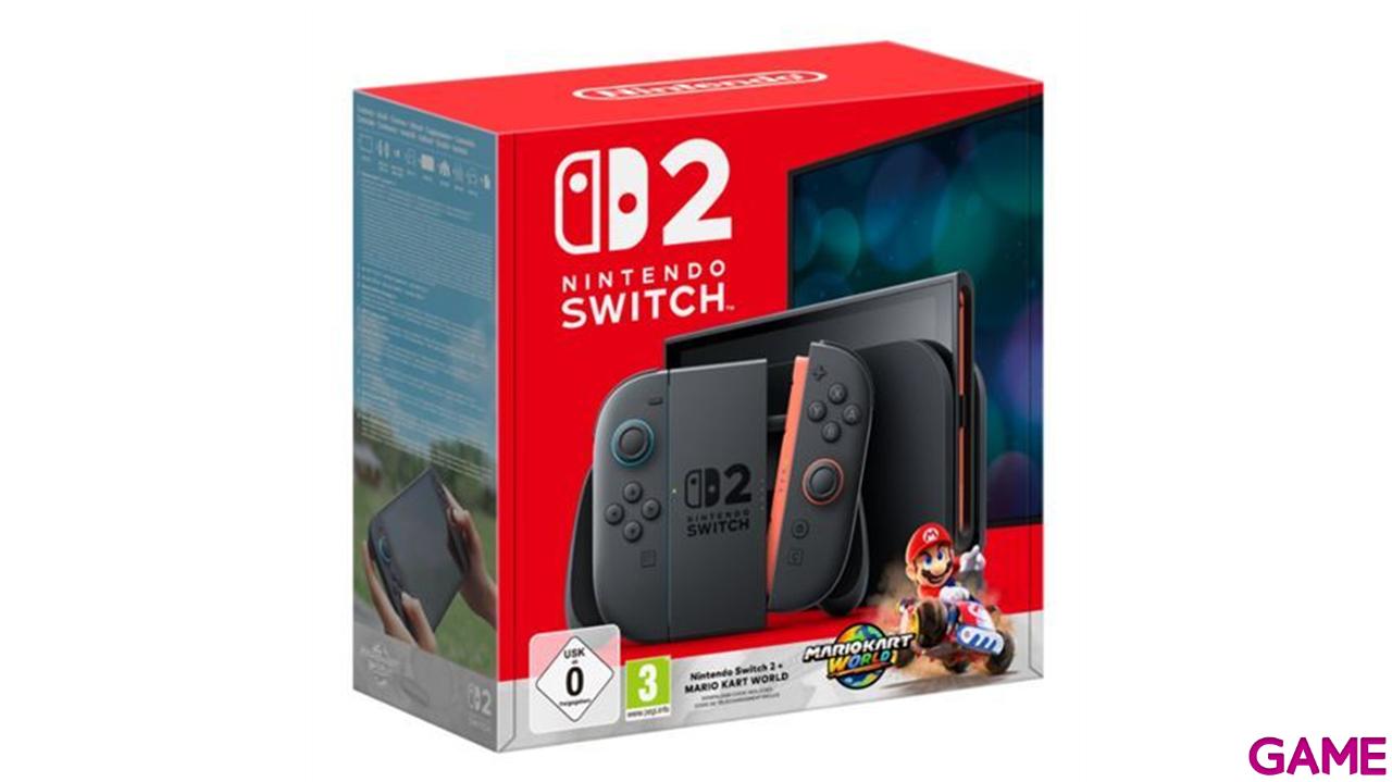 Nintendo Switch 2 + Mario Kart World + EA Sports FC 26-2