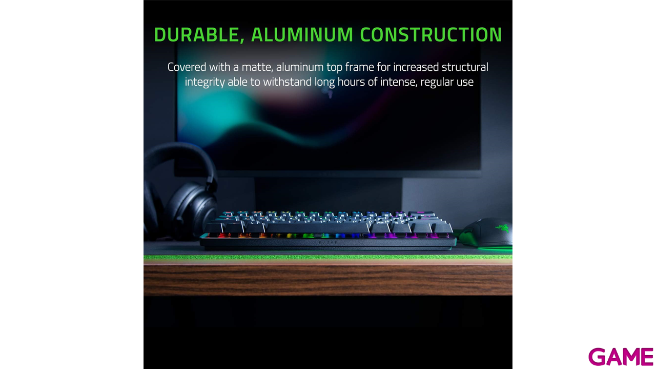 Razer Huntsman MINI Optico-Mecánico Purple Switch RGB Layout ES - Teclado Gaming-4