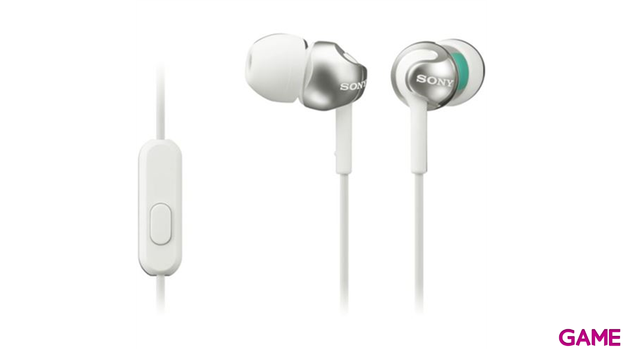Sony MDR-EX110AP Blanco - Auriculares-0