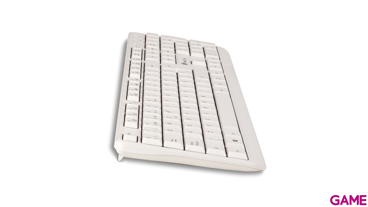 NGS Spike Wired Blanco - Teclado-1