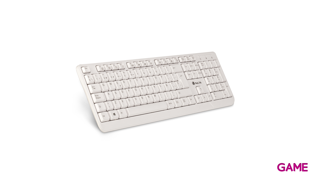 NGS Spike Wired Blanco - Teclado-2