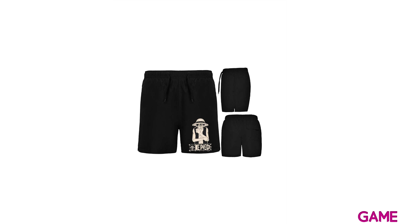 Bañador Luffy One Piece adulto Talla M-0