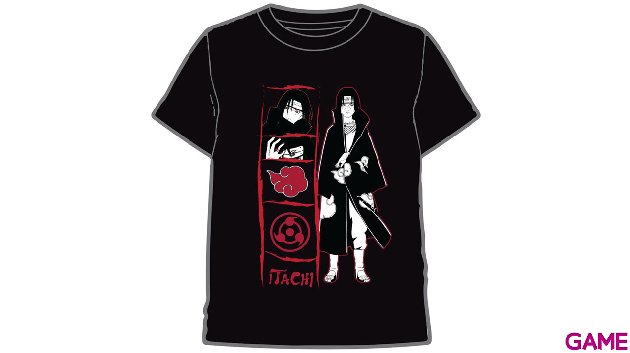 Camiseta Itachi Naruto Shipuuden infantil-0
