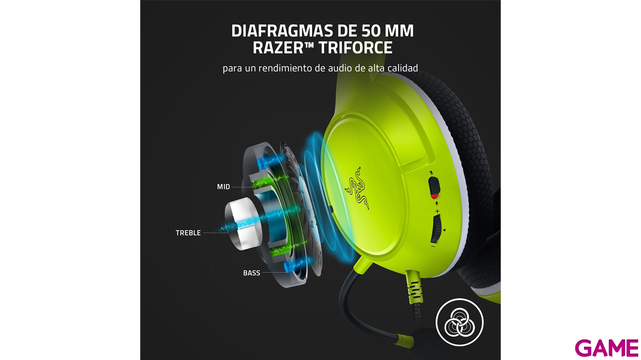 Razer Kaira X for Xbox Electric Volt - Auriculares Gaming-1