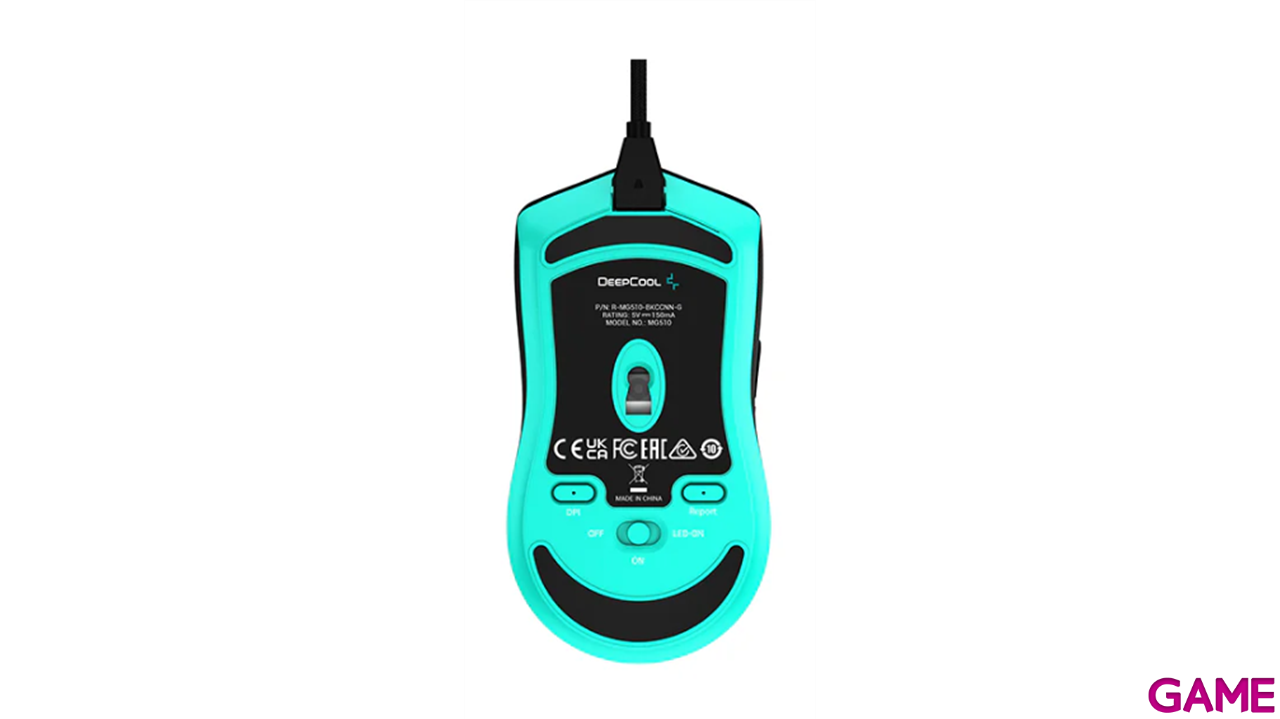 Deepcool MG510 Inalambrico Optico Negro - Raton Gaming-3