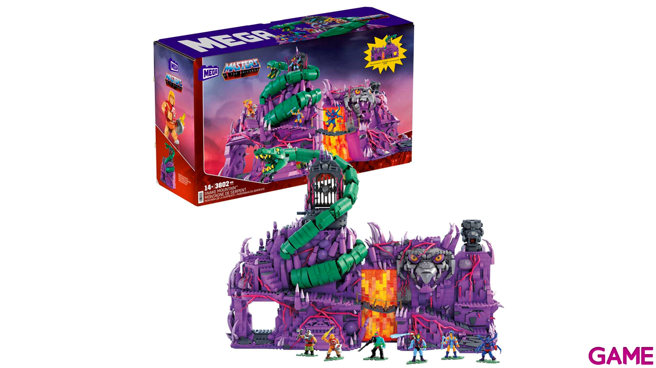 MEGA Construx Probuilders Masters of the Universe Montaña de la serpiente-4