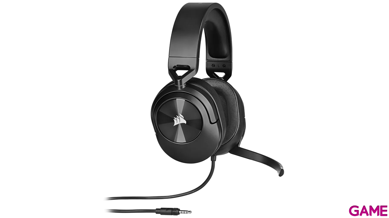 Corsair HS55 Estereo Carbono PC-PS4-PS5-XBOX-NSW-MOVIL- Auriculares Gaming-0