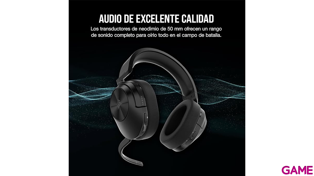 Corsair HS55 Estereo Carbono PC-PS4-PS5-XBOX-NSW-MOVIL- Auriculares Gaming-1