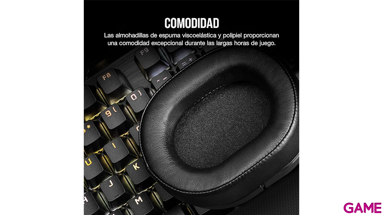 Corsair HS55 Estereo Carbono PC-PS4-PS5-XBOX-NSW-MOVIL- Auriculares Gaming-4
