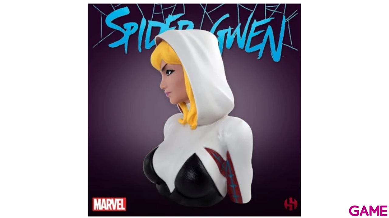 Busto hucha Spider Gwen Deluxe Marvel Comics 20cm-0