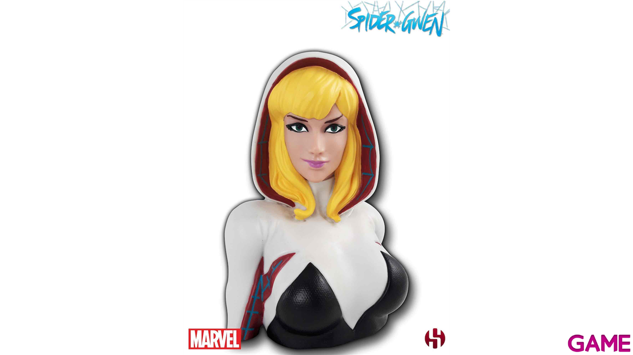 Busto hucha Spider Gwen Deluxe Marvel Comics 20cm-1