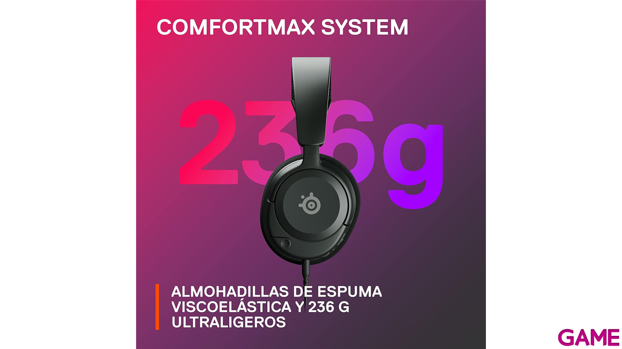 Steelseries Arctis Nova 1 Negro PC-PS4-PS5-XBOX-SWITCH-MOVIL - Auriculares-4