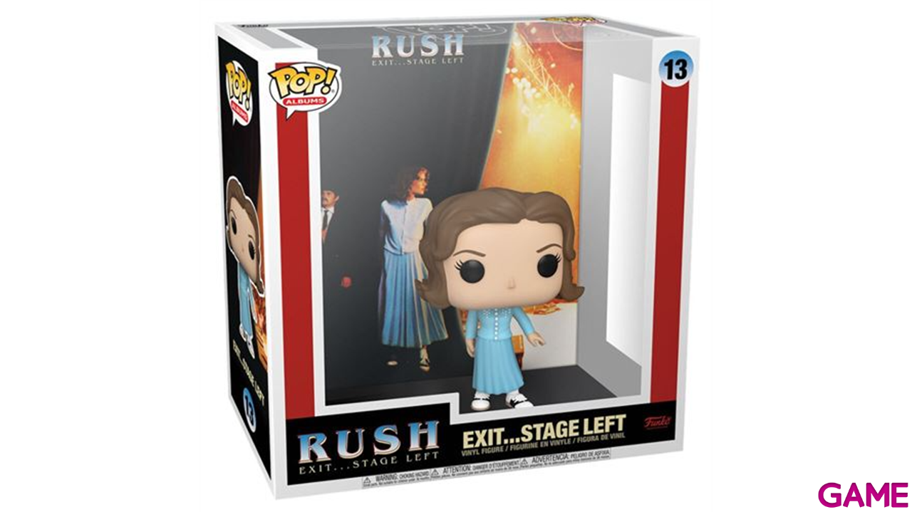 Figura POP Albums Rush Exit Stage Left-0