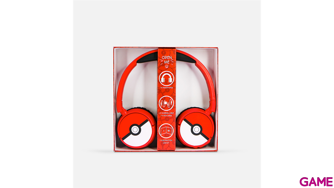 Auriculares Bluetooth Pokemon Pokeball-1