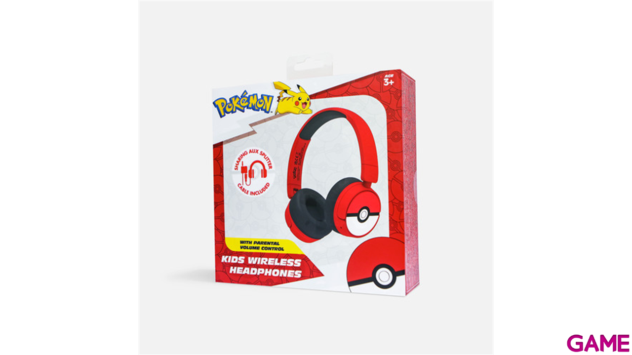 Auriculares Bluetooth Pokemon Pokeball-3
